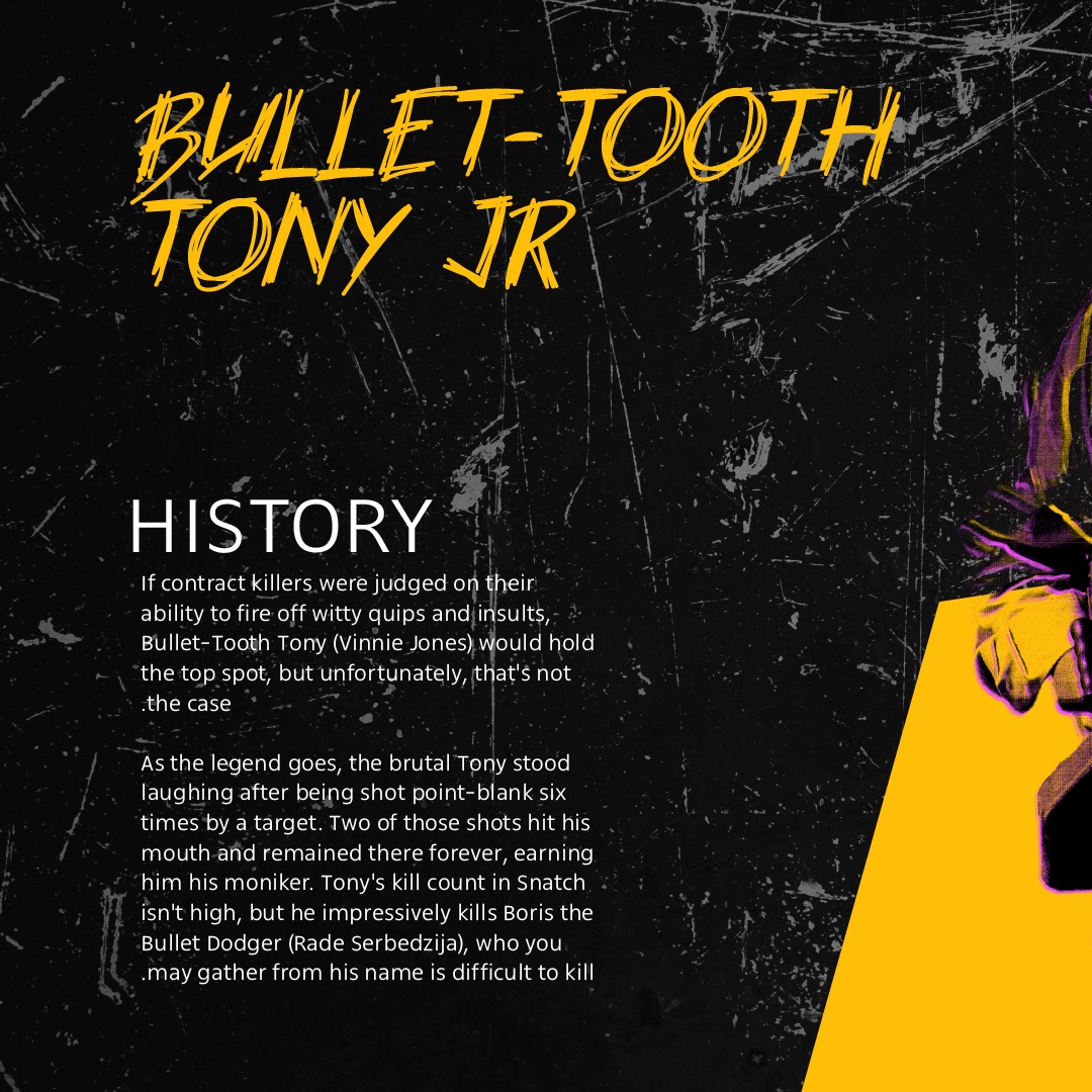 Bullet-Tooth Tony Jr: his history